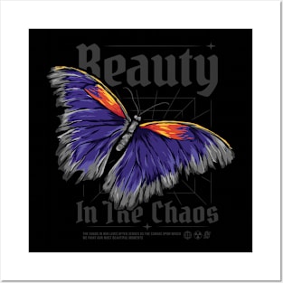 Butterfly, Beauty In The Chaos Posters and Art